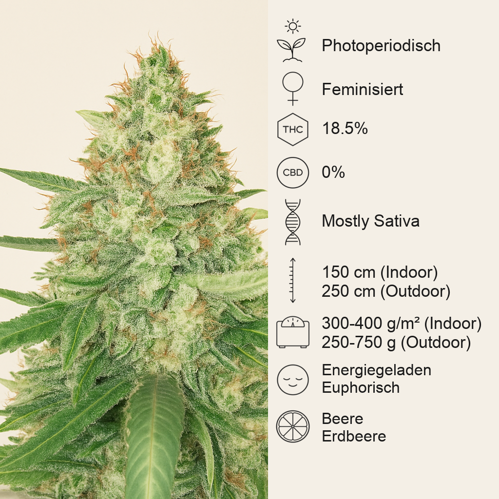 Strawberry Cough (Dutch Passion) Cannabis-Samen