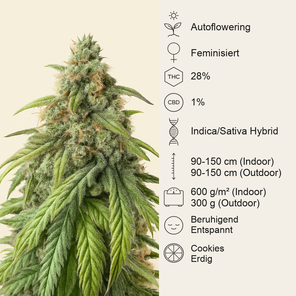 Pound Cake Auto feminisierte Samen (Fast Buds)