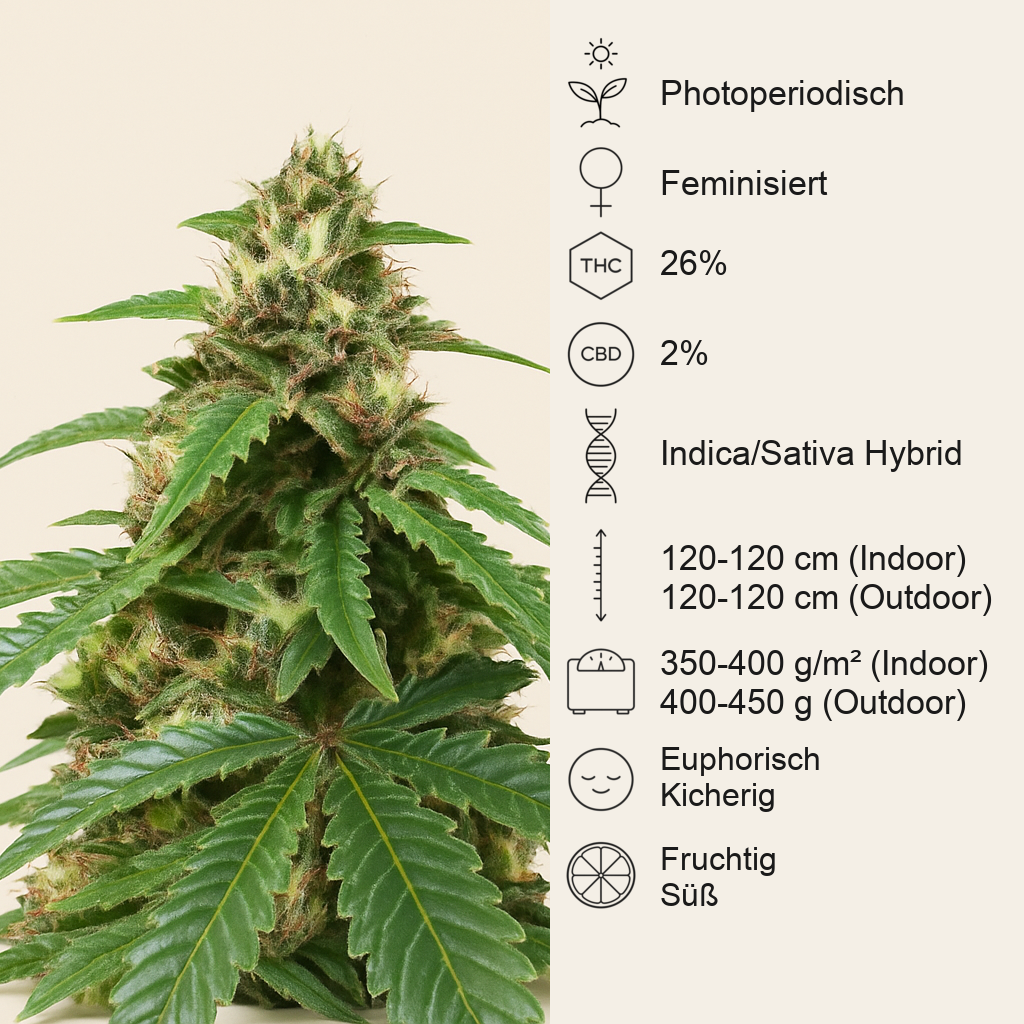 Roze Runtz feminisierte Samen (AlphaFem Seeds)