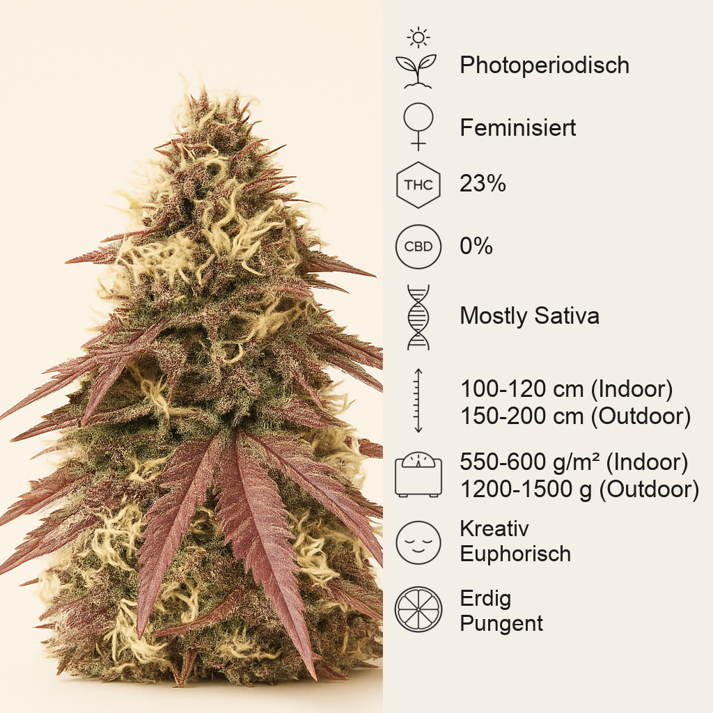 Sour Strawberry feminisierte Samen (Barney’s Farm)