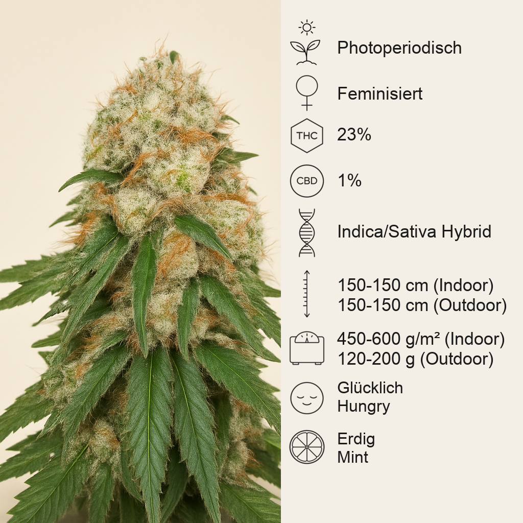 Kush Mints Fast Version feminisierte Samen (Seedkeepers)