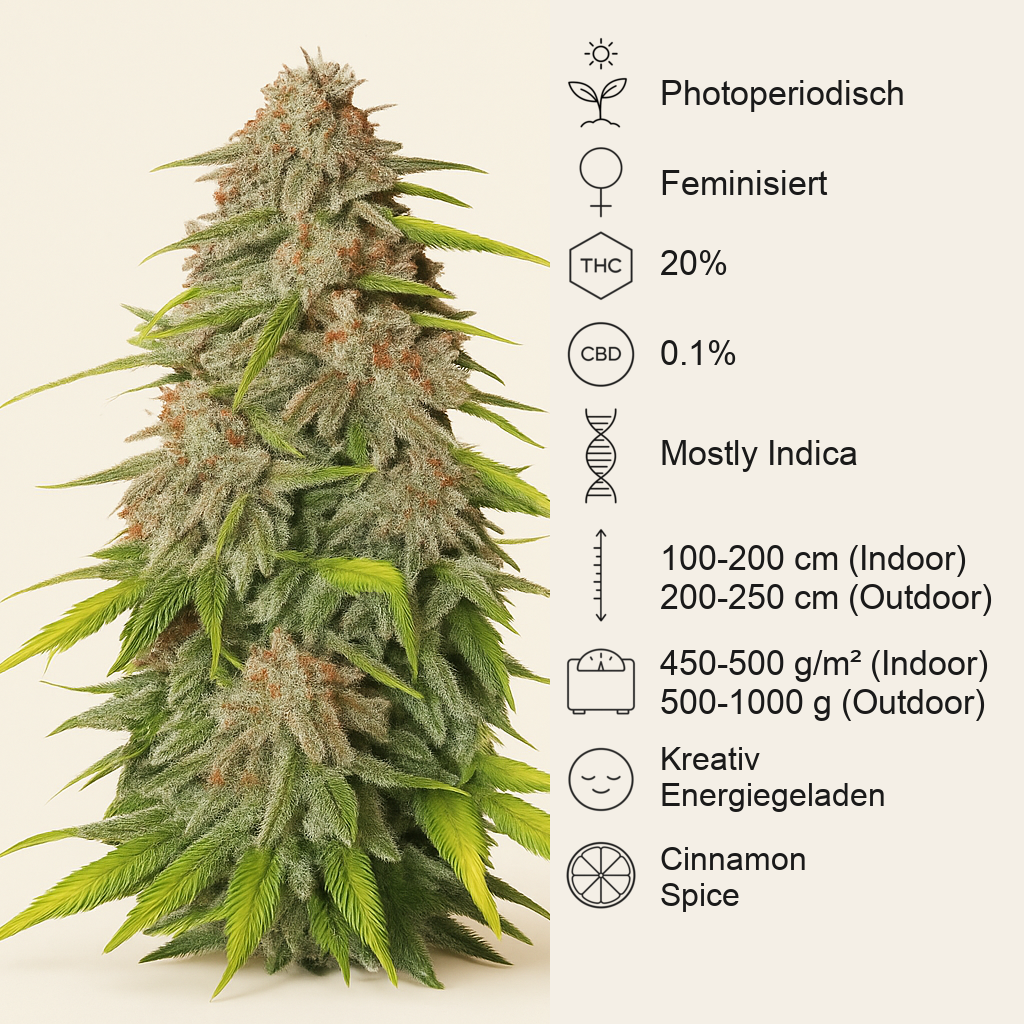 Ice Cream Cake Fast Flowering Samen feminisiert (Humboldt Seeds Organization)