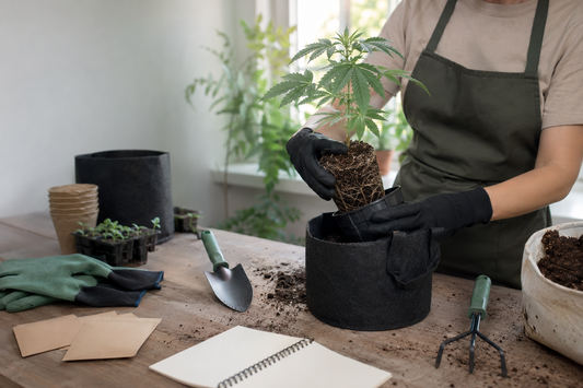 Cannabis umtopfen: Der nachhaltige Leitfaden für gesunde Pflanzen und stabile Erträge