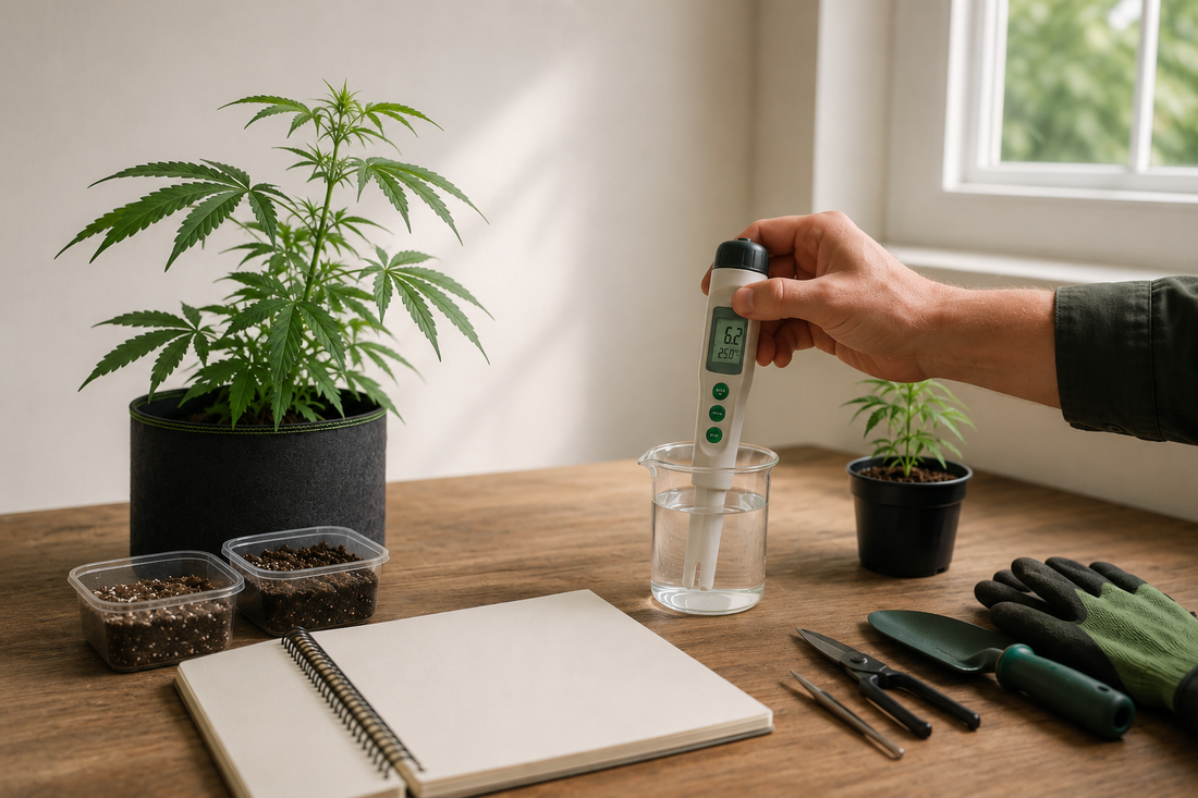 pH-Wert beim Cannabisanbau verstehen und richtig einstellen: Ein praktischer Leitfaden