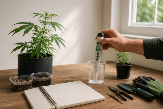 pH-Wert beim Cannabisanbau verstehen und richtig einstellen: Ein praktischer Leitfaden