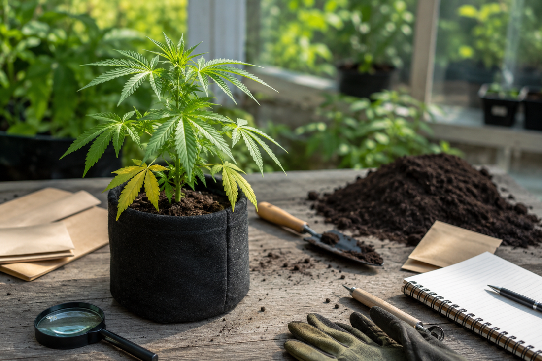 Stickstoffmangel bei Cannabispflanzen erkennen und nachhaltig beheben: Dein Praxisleitfaden