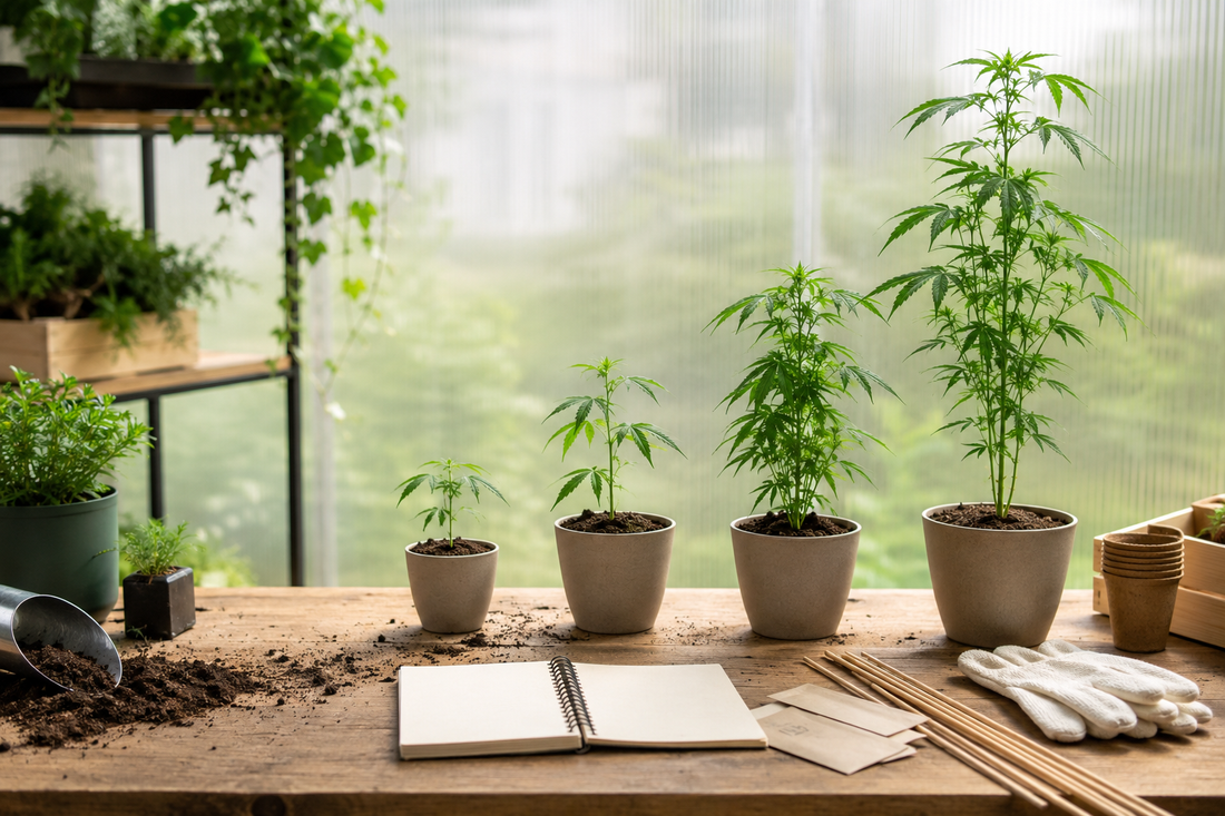 Wie hoch werden Cannabispflanzen? Einflussfaktoren, typische Größen & Tipps zur Höhenkontrolle