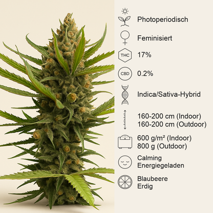 Blue Dream (BlimBurn Seeds) Cannabis-Samen