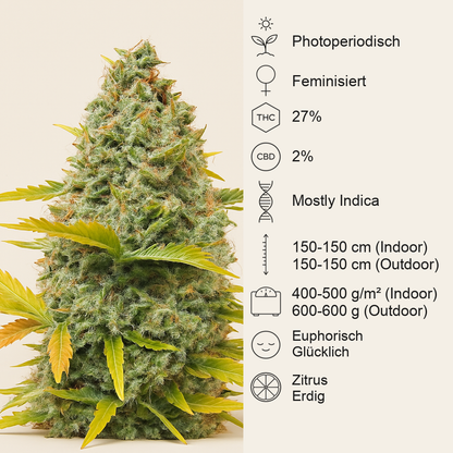 Dozy Sith feminisierte Samen (AlphaFem Seeds)