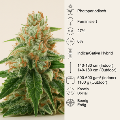 Gorilla Melon feminisierte Samen (Fast Buds)