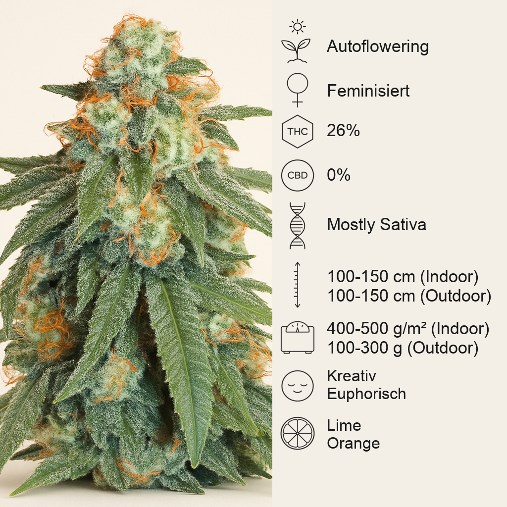 Auto Orange Bud feminisierte Samen (Dutch Passion)