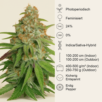 Glueberry O.G. (Dutch Passion) Cannabis-Samen