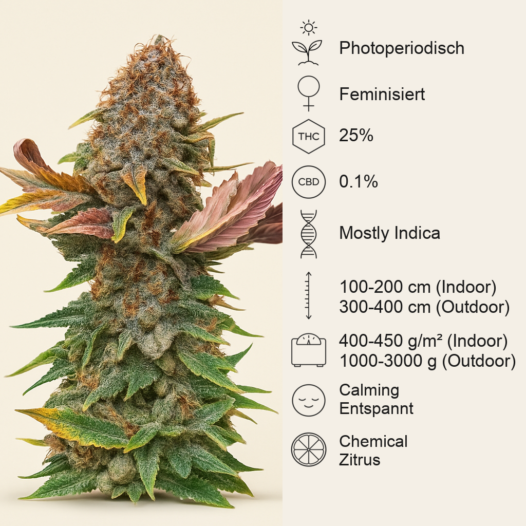 Florida Gaspack Samen feminisiert (Humboldt Seeds Organization)