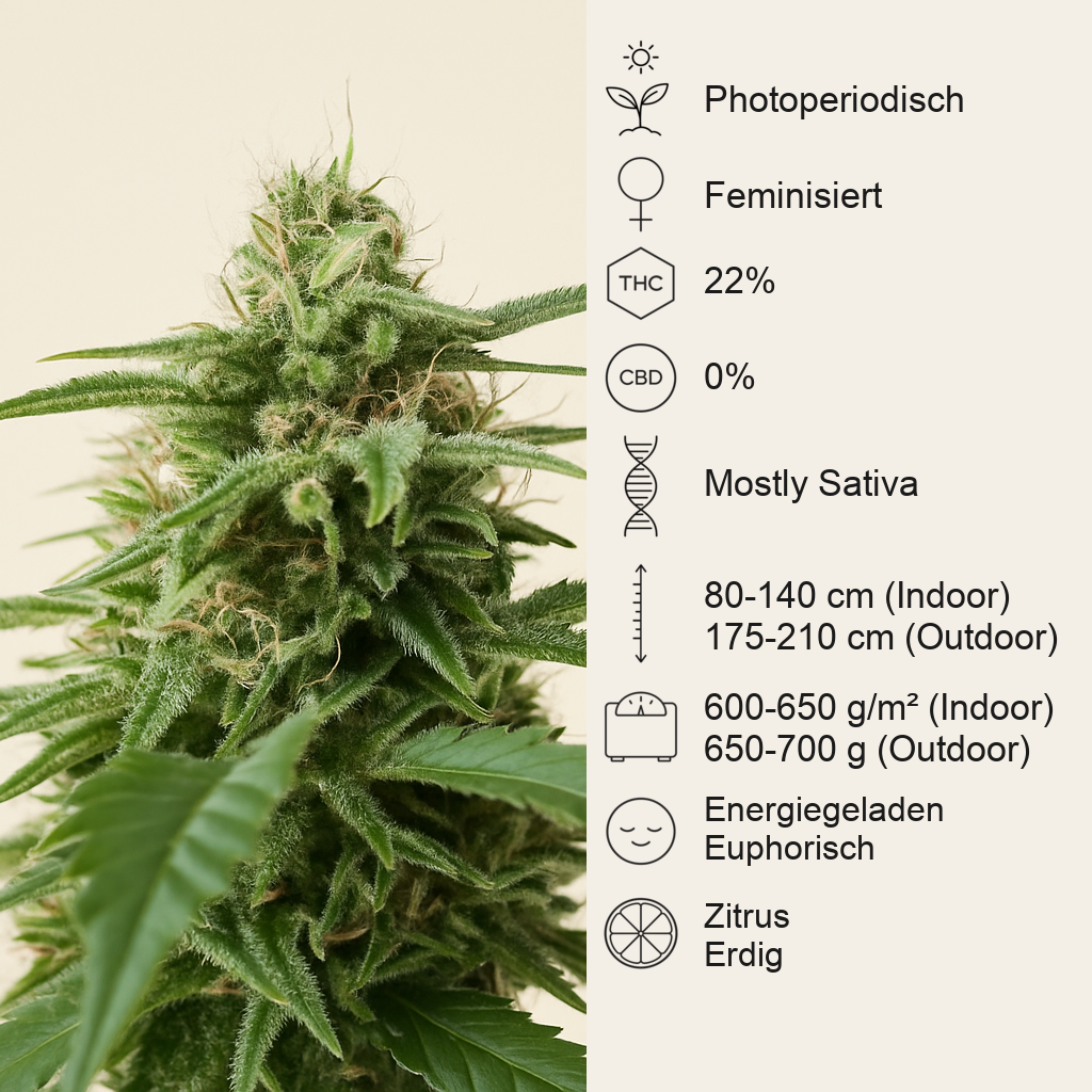Amnesia Haze (RQS) Cannabis-Samen