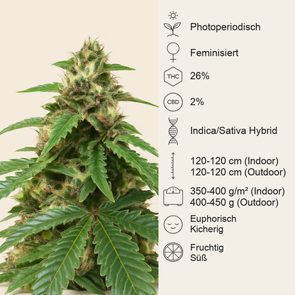 Roze Runtz feminisierte Samen (AlphaFem Seeds)