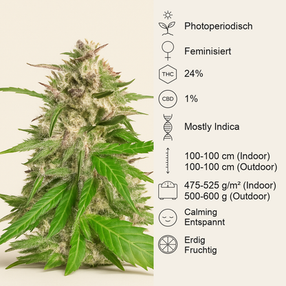 Jealousy Kush feminisierte Samen (Seedkeepers)