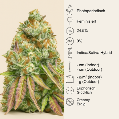 Gorilla Cookies feminisierte Samen (Seedstockers)