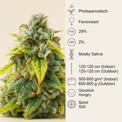 Ghost Train Haze feminisierte Samen (Seedkeepers)