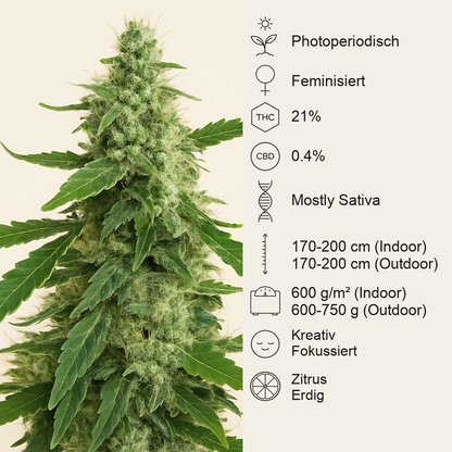 Green Crack (BlimBurn Seeds) Cannabis-Samen